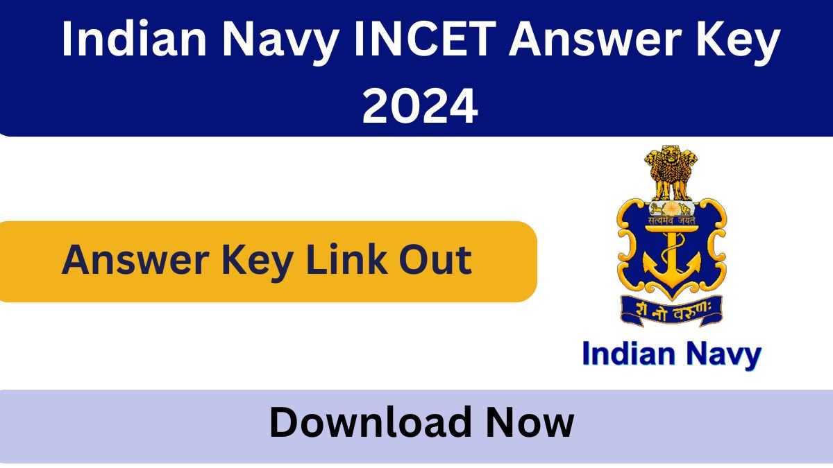 Indian Navy INCET Answer Key 2024